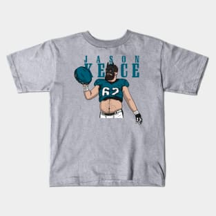 Jason Kelce Comic Style Kids T-Shirt